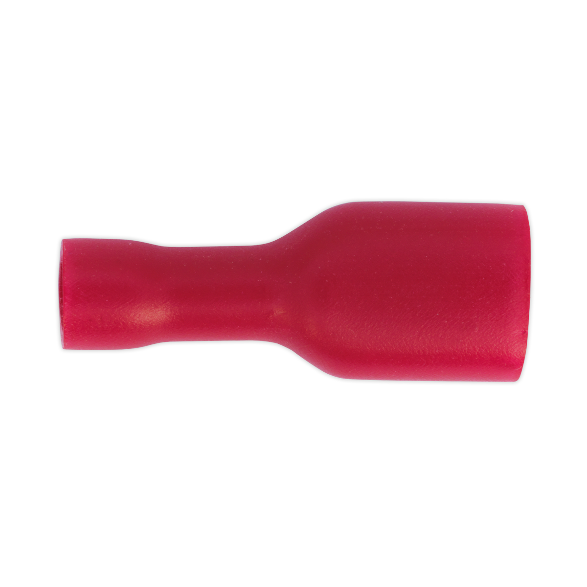 6.3mm Red Fully Insulated Female Terminal - Pack of 100