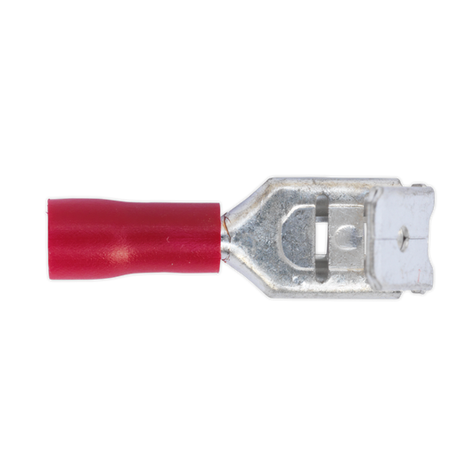 6.3mm Red Piggy-Back Terminal - Pack of 100