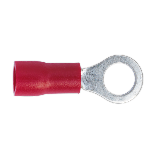 Ø5.3mm (2BA) Red Easy-Entry Ring Terminal - Pack of 100