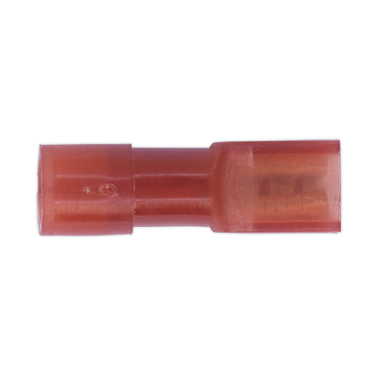 2.8mm Red Fully Insulated Female Terminal - Pack of 100