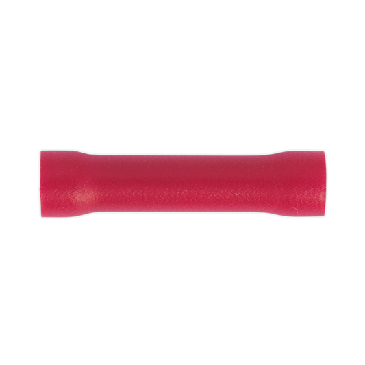 Ø3.3mm Red Butt Connector Terminal - Pack of 100