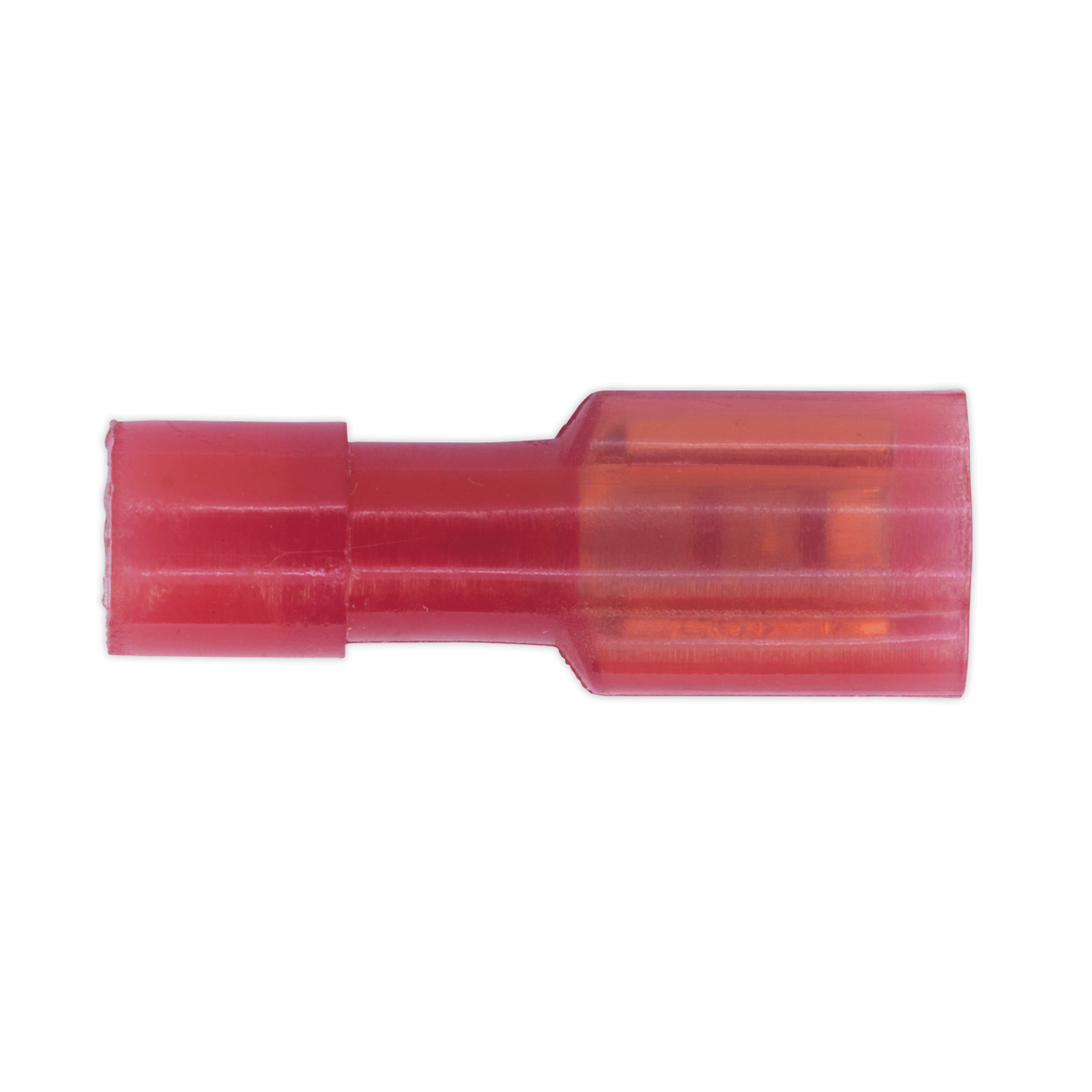 4.7mm Red Fully Insulated Female Terminal - Pack of 100