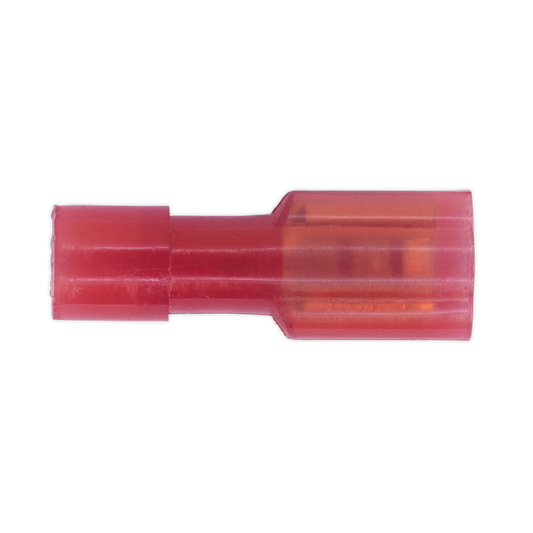 4.7mm Red Fully Insulated Female Terminal - Pack of 100