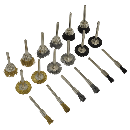 18pc Rotary Tool Brush Set