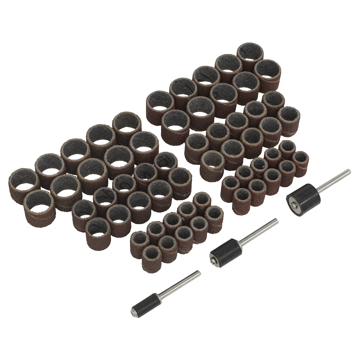 63pc Rotary Tool Sanding Bands Set
