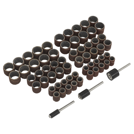 63pc Rotary Tool Sanding Bands Set