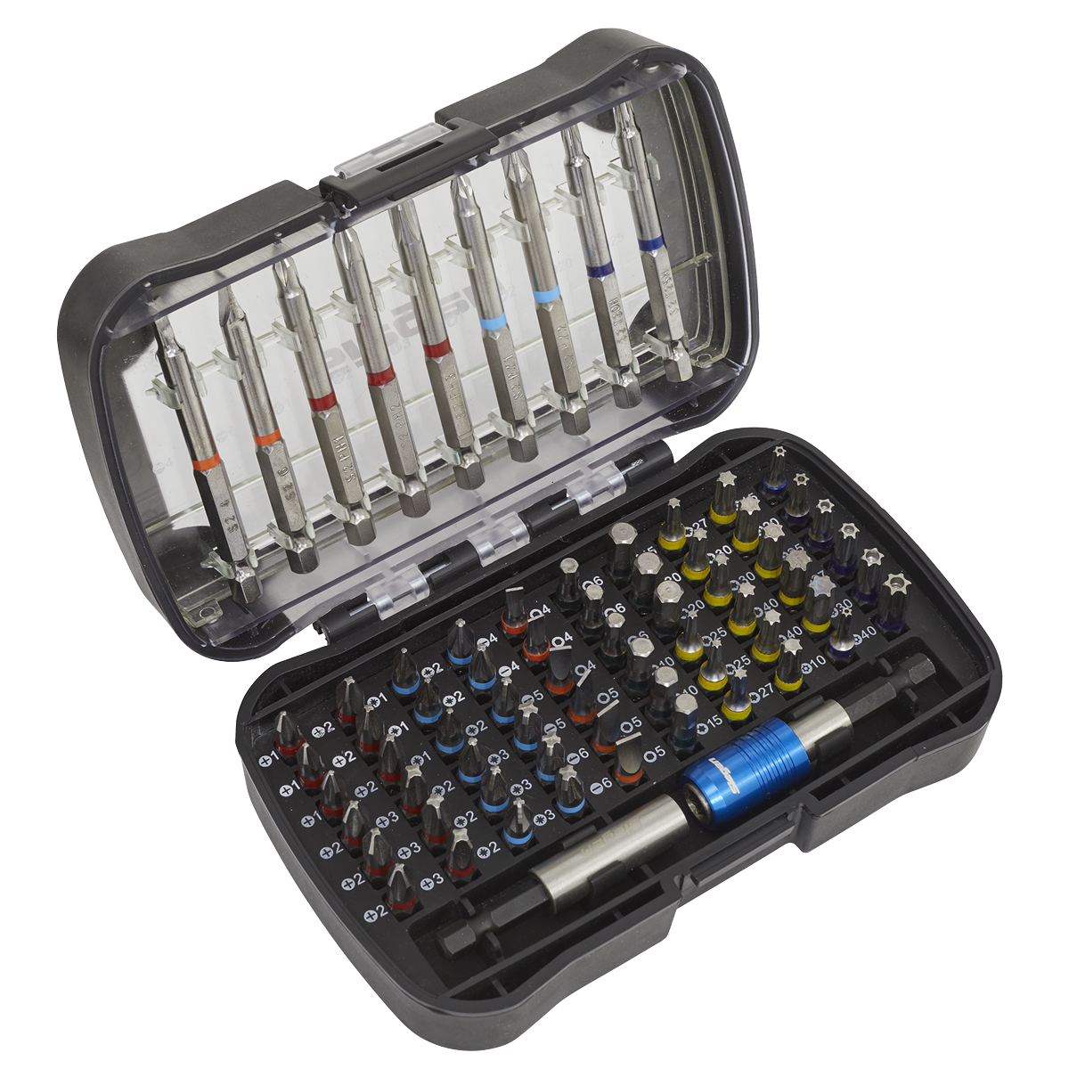 71pc Colour-Coded S2 Power Tool Bit Set