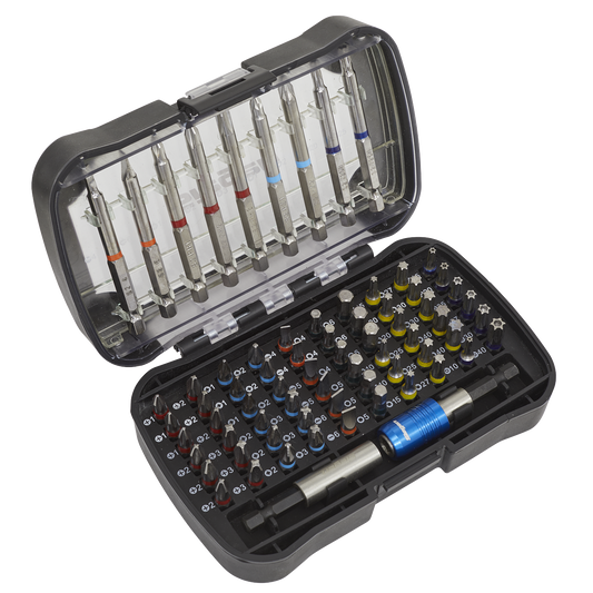 71pc Colour-Coded S2 Power Tool Bit Set