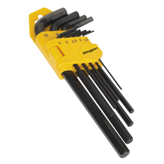 9pc Long Hex Key Set