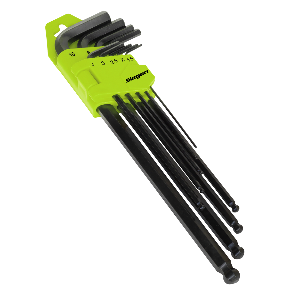 9pc Extra-Long Ball-End Hex Key Set