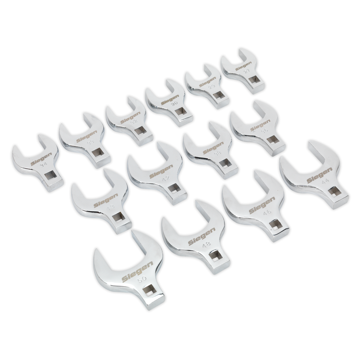 14pc 1/2"Sq Drive Crow's Foot Spanner Set