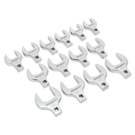 14pc 1/2"Sq Drive Crow's Foot Spanner Set