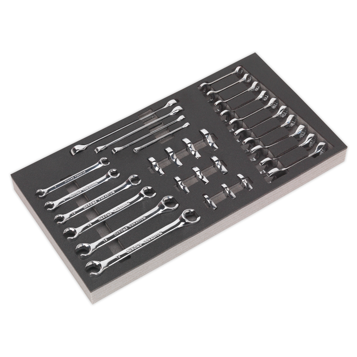 30pc Specialised Spanner Set with Tool Tray