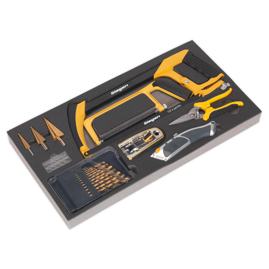 28pc Cutting & Drilling Set with Tool Tray