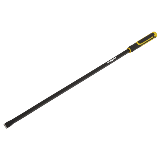 900mm Heavy-Duty Straight Pry Bar with Hammer Cap