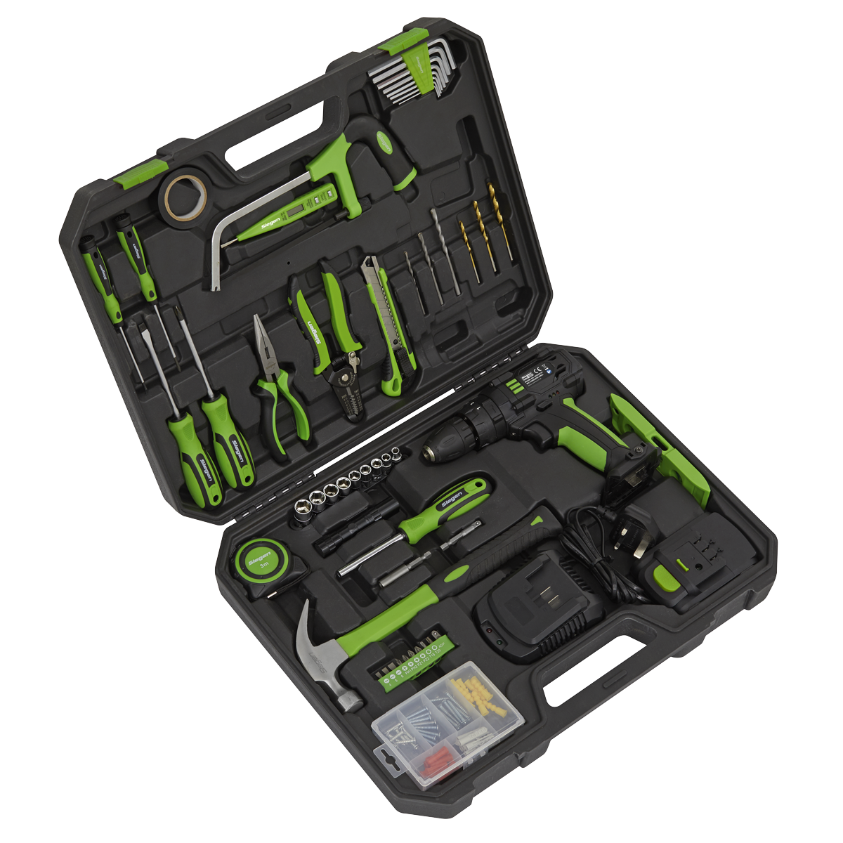 101pc Tool Kit with Cordless Drill