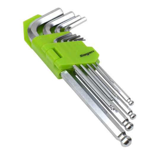 9pc Long Ball-End Hex Key Set - Metric