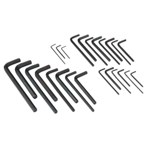 25pc Hex Key Set - Metric/Imperial