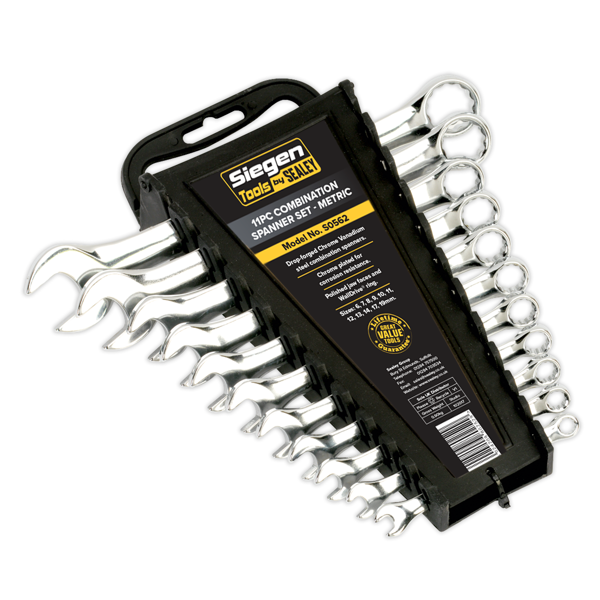 11pc Combination Spanner Set
