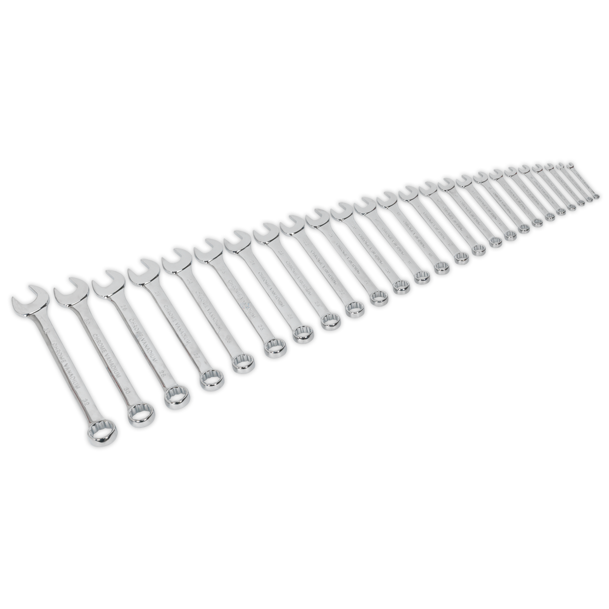 25pc Combination Spanner Set