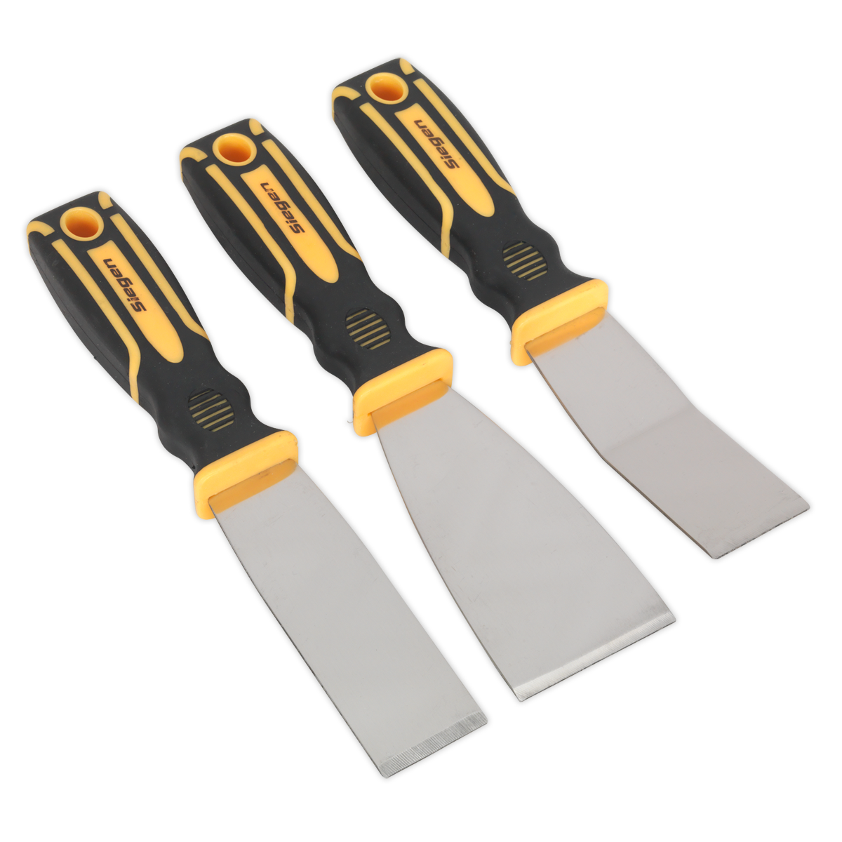 3pc Rigid Blade Scraper Set