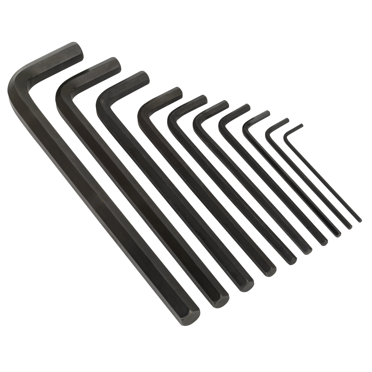 10pc Jumbo Hex Key Set