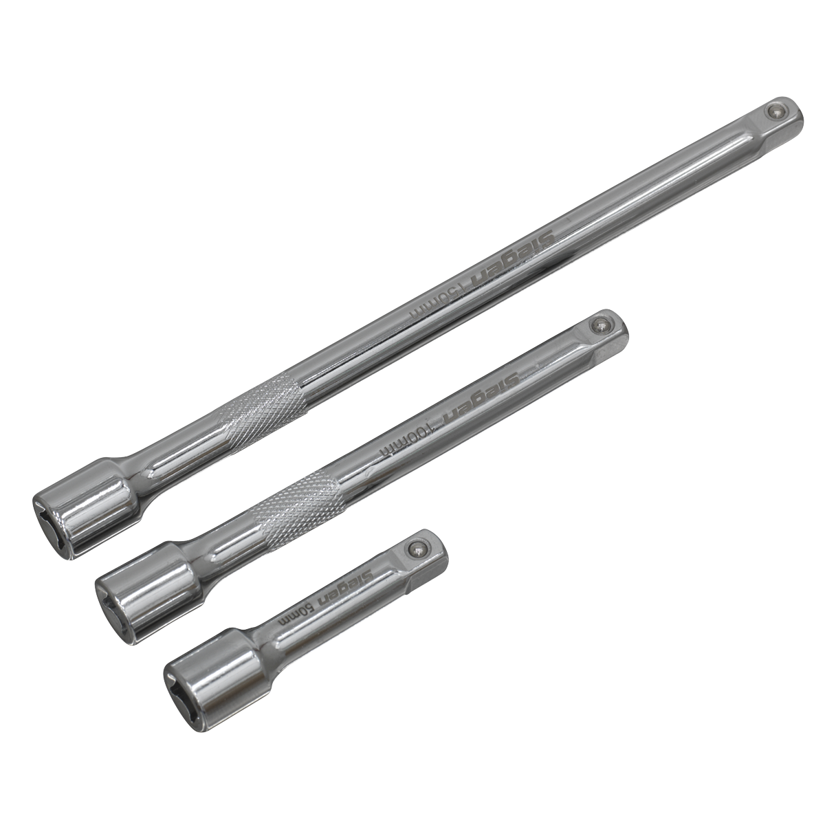 3pc 1/4"Sq Drive Extension Bar Set