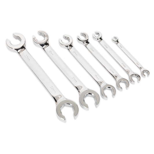 6pc Flare Nut Spanner Set