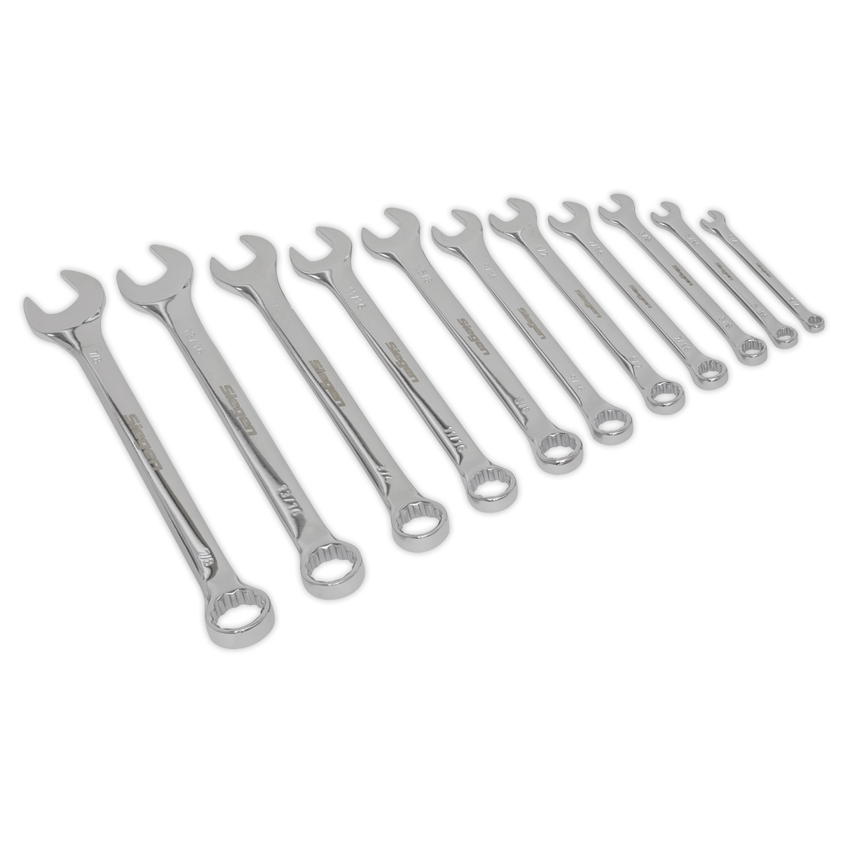 11pc Combination Spanner Set - Imperial