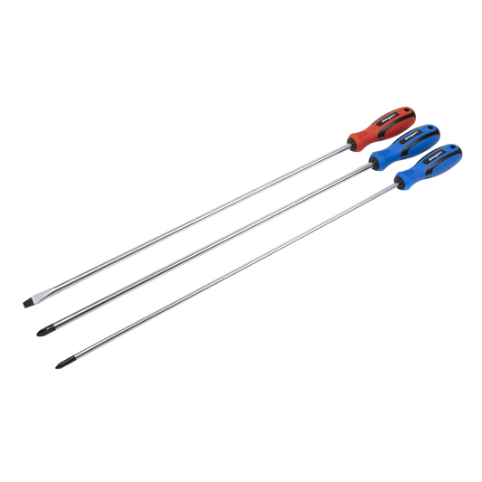 3pc Extra-Long Screwdriver Set