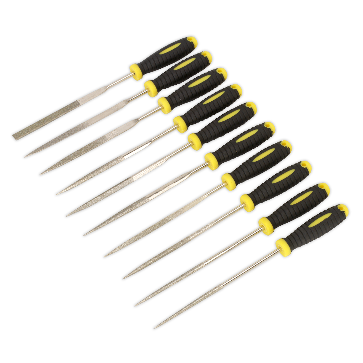 10pc Diamond Needle File Set