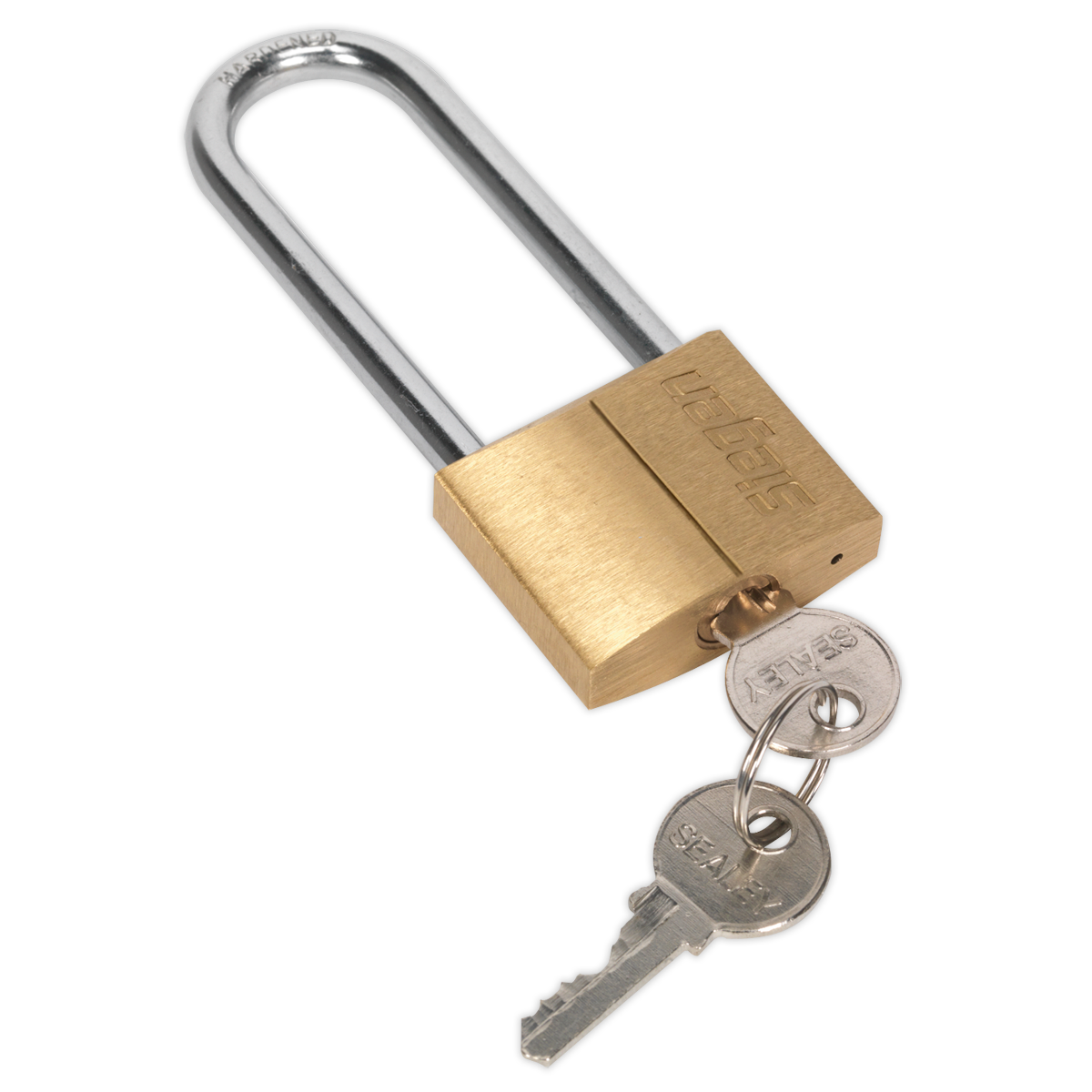 40mm Long Shackle Brass Body Padlock with Brass Cylinder
