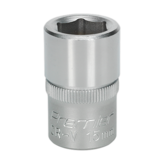 15mm 1/2"Sq Drive WallDrive® Socket