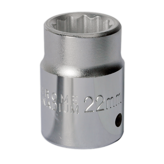 22mm 3/4"Sq Drive WallDrive® Socket
