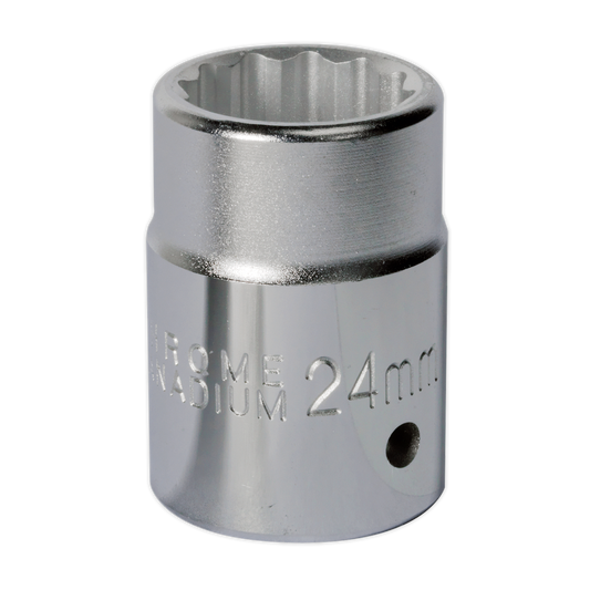 24mm 3/4"Sq Drive WallDrive® Socket