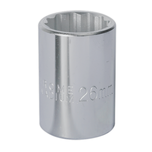 26mm 3/4"Sq Drive WallDrive® Socket
