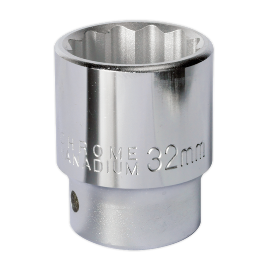 32mm 3/4"Sq Drive WallDrive® Socket