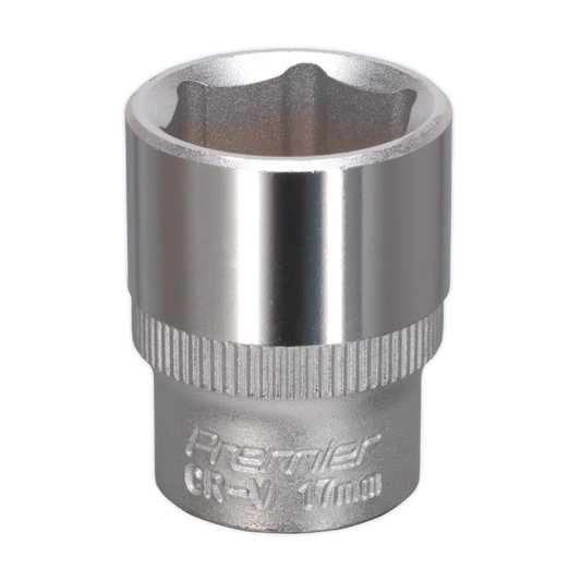 17mm 3/8"Sq Drive WallDrive® Socket