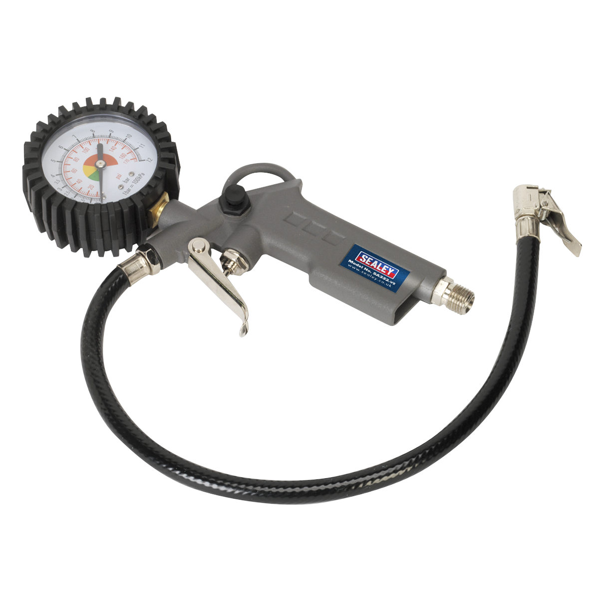 Tyre Inflator with Gauge