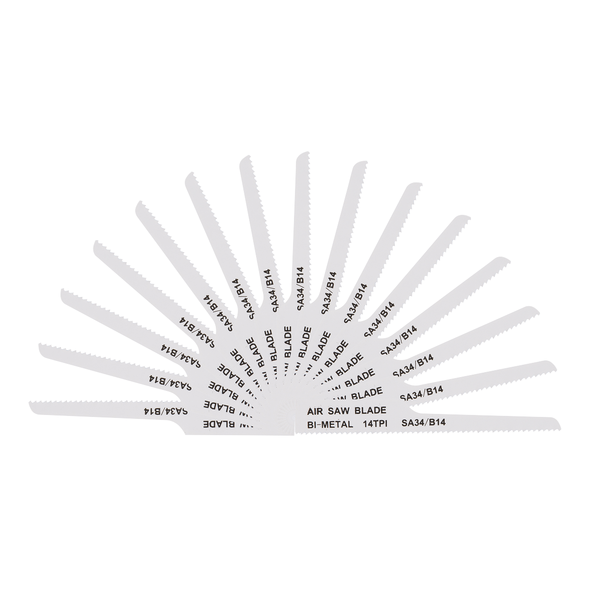 14tpi Air Saw Blade - Pack of 15