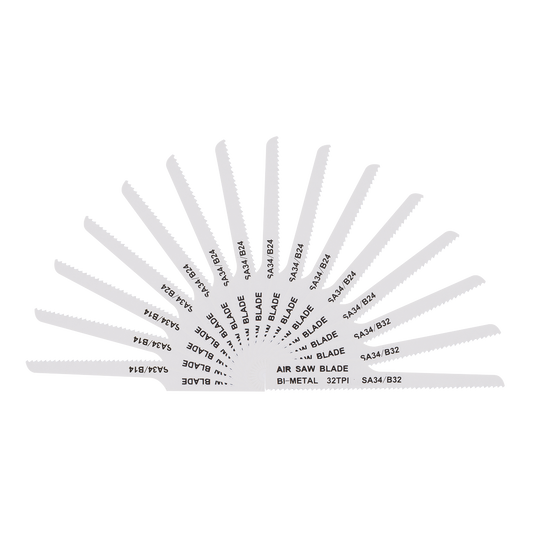 Mixed Air Saw Blades - Pack of 15