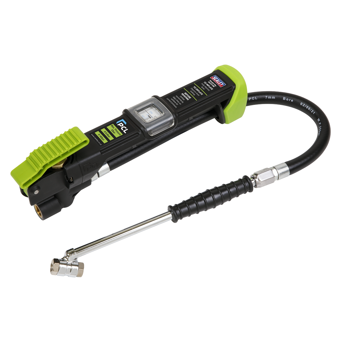 Airlite Eco Tyre Inflator with Twin Push-On Connector