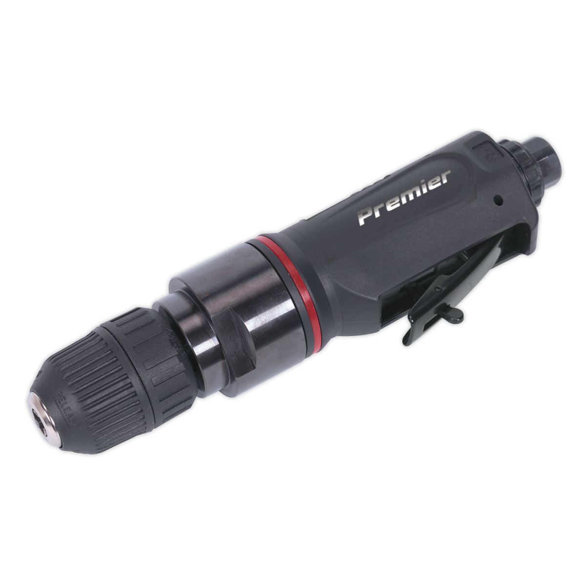 Ø10mm Straight Air Drill with Keyless Chuck