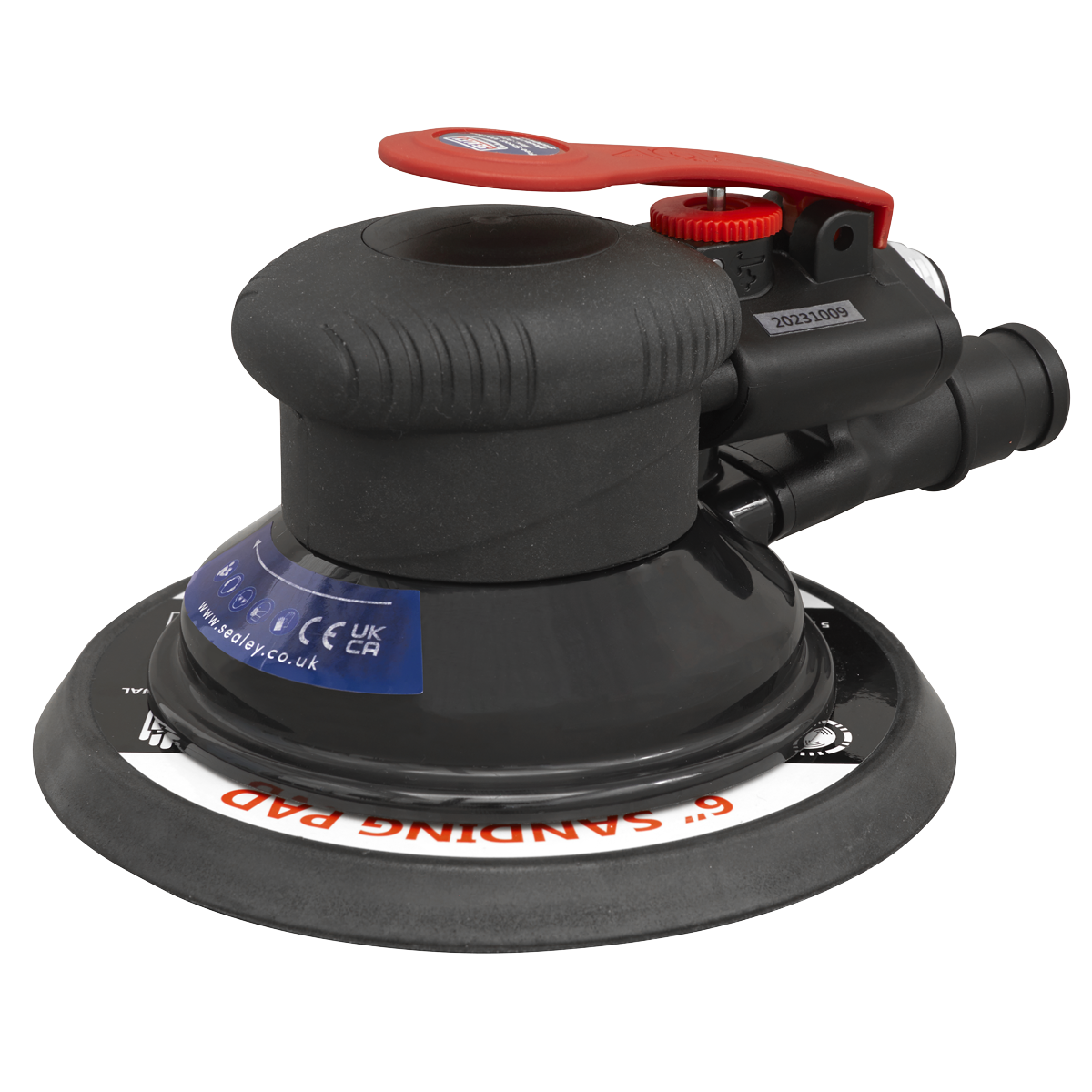 Ø150mm Dust-Free Air Palm Orbital Sander