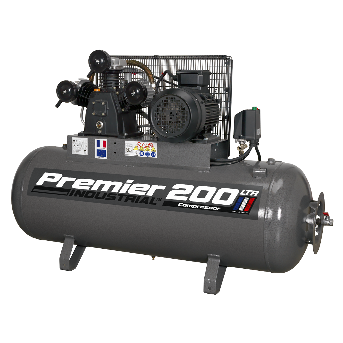 200L Belt Drive Air Compressor 5.5hp 3ph