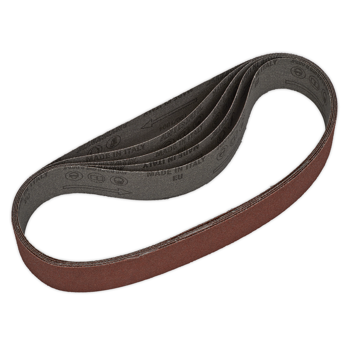 80Grit 30 x 540mm Sanding Belt - Pack of 5