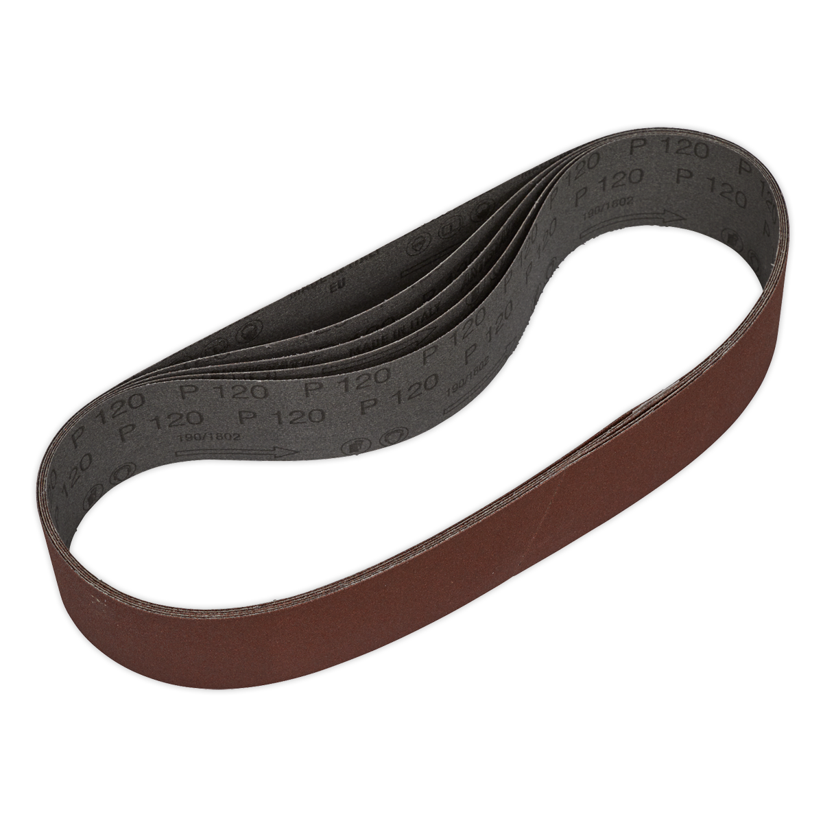 120Grit 50 x 686mm Sanding Belt - Pack of 5