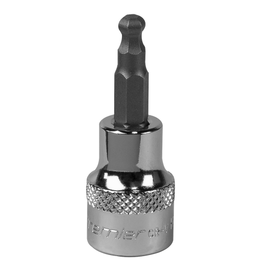 5mm 3/8"Sq Drive Hex Ball-End Socket Bit