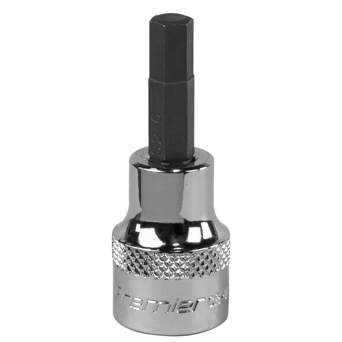 6mm 3/8"Sq Drive Hex Socket Bit