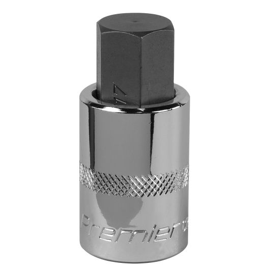 17mm 1/2"Sq Drive Hex Socket Bit